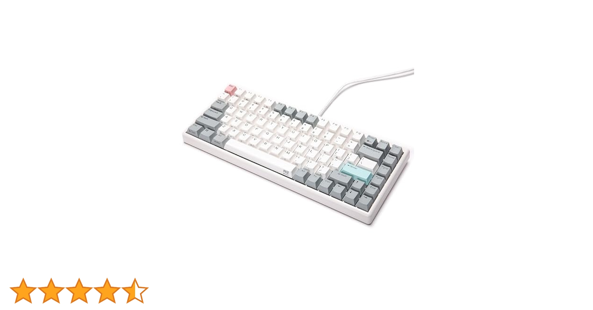 Amazon.co.jp: NiZキーボードMini84-1m USB Type-C有線接続(着脱